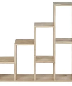 Maisons Du Monde Étagères Etagère Asymétrique En Bois De Paulownia