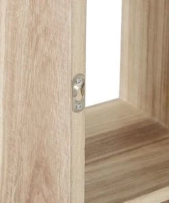 Maisons Du Monde Étagères Etagère Asymétrique En Bois De Paulownia -Vaisseliers Soldes Magasin etagere asymetrique en bois de paulownia 1000 16 8 226779 3