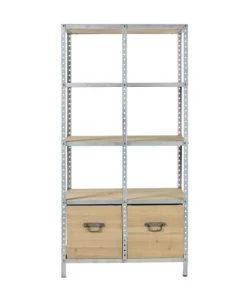 Maisons Du Monde Étagères Etagère Avec 2 Boîtes Repositionnables