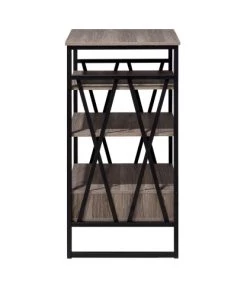 Beliani Étagères Étagère Avec Tiroir -Vaisseliers Soldes Magasin etagere avec tiroir 3