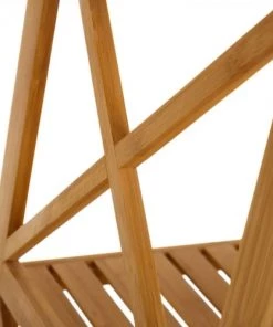 Wadiga Étagères Étagère Bambou 5 Plateaux -Vaisseliers Soldes Magasin etagere bambou 5 plateaux 2