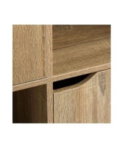 Wadiga Étagères Étagère Basse En Bois MDF 6 Casiers 3 Portes -Vaisseliers Soldes Magasin etagere basse en bois mdf 6 casiers 3 portes 3