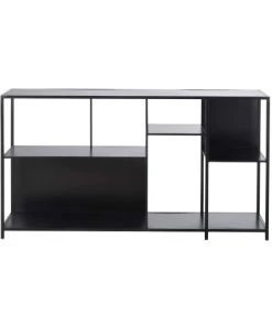 Maisons Du Monde Étagères Etagère Basse En Métal Fin Noir