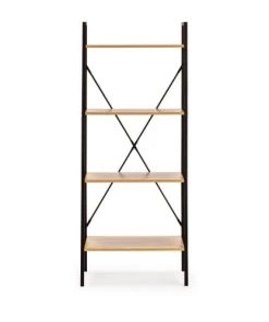 HOMN Étagère Bibliothèque Bois 4 Étagères, Pour Salle à Manger 7 HOMN Étagère Bibliothèque Bois 4 Étagères, Pour Salle à Manger -Vaisseliers Soldes Magasin etagere bibliotheque bois 4 etageres pour salle a manger 2