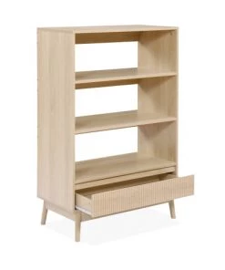 Alice's Garden Étagères Etagère Bibliothèque, Décor Bois - 3 Niveaux -Vaisseliers Soldes Magasin etagere bibliotheque decor bois 3 niveaux 4