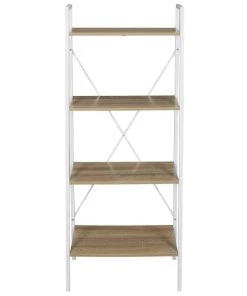 The Home Deco Factory Étagères Étagère Bois Et Métal Blanc 8 The Home Deco Factory Étagères Étagère Bois Et Métal Blanc -Vaisseliers Soldes Magasin etagere bois et metal blanc 2