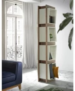 ReCollection Étagères Étagère Bois Foncé 50x41x200cm -Vaisseliers Soldes Magasin etagere bois fonce 50x41x200cm 5