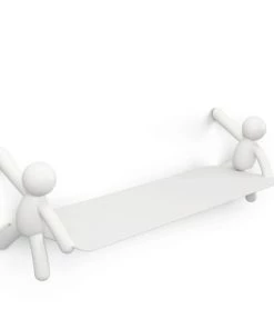 Umbra Étagères Etagère Buddy Acier Blanc -Vaisseliers Soldes Magasin etagere buddy acier blanc 3