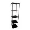 Decoclico Factory Étagères Etagère Colonne En Métal Noir