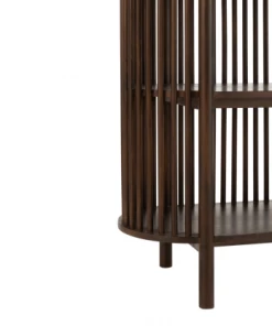 Meubles & Design Étagères Etagère Contemporaine En Bois Foncé 5 étages -Vaisseliers Soldes Magasin etagere contemporaine en bois fonce 5 etages 5