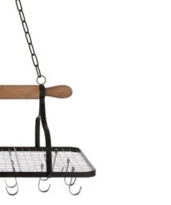 Meubles & Design Étagères Etagère De Cuisine Suspendue Avec Crochets -Vaisseliers Soldes Magasin etagere de cuisine suspendue avec crochets 2