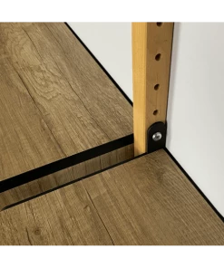 Sodiake Étagères Étagère De Rangement, Pour Salon, 178 X 262 X 35 Cm En Hêtre Massif -Vaisseliers Soldes Magasin etagere de rangement pour salon 178 x 262 x 35 cm en hetre massif 5