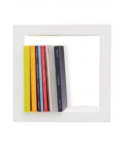 Presse Citron Étagères Etagère Design Carrée Blanc 28x28x8.5cm