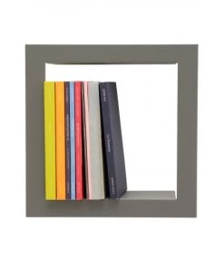 Presse Citron Étagères Etagère Design Carrée Gris 28x28x8.5cm