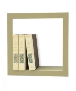 Presse Citron Étagères Etagère Design Carrée Lichen 36.8x36.8x13.5cm