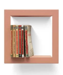 Presse Citron Étagères Etagère Design Carrée Nude 28x28x8.5cm