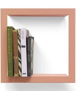 Presse Citron Étagères Etagère Design Carrée Nude 36.8x36.8x13.5cm