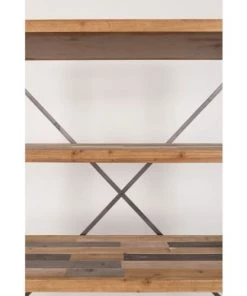 Drawer Étagères Etagère Design En Métal Et Bois -Vaisseliers Soldes Magasin etagere design en metal et bois 5