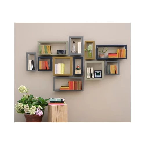 Presse Citron Étagères Etagère Design Haute Blanc 36.8x19x8.5cm 4 Presse Citron Étagères Etagère Design Haute Blanc 36.8x19x8.5cm – Image 4