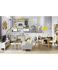 Maisons Du Monde Étagères Étagère Déstructurée Bicolore 15 Cases -Vaisseliers Soldes Magasin etagere destructuree bicolore 15 cases 1000 7 13 166760 8