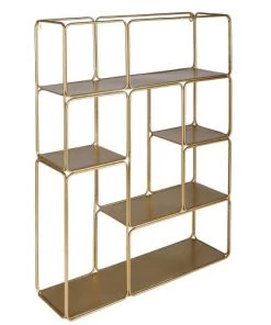 Maisons Du Monde Étagères Étagère Déstructurée En Métal Doré -Vaisseliers Soldes Magasin etagere destructuree en metal dore 1000 13 18 165576 2