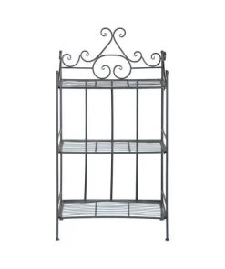 Esschert Design Étagères Etagère Droite Pliante