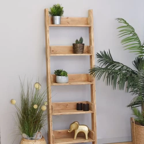 Dendro Étagères Etagère échelle Bois Massif 2 Dendro Étagères Etagère échelle Bois Massif – Image 2