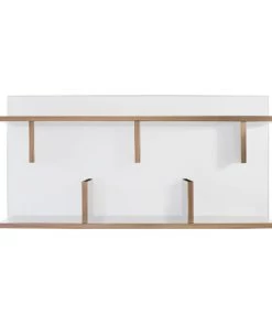 TEMAHOME Étagères Etagère Effet Bois Blanc