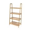 Compactor Étagères Étagère En Bambou à Poser 4 étages H120,5cm