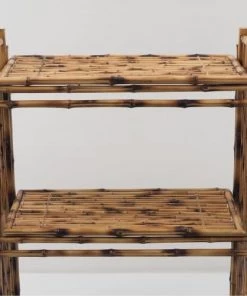 HYDILE Étagères Etagère En Bambou H 100 Cm -Vaisseliers Soldes Magasin etagere en bambou h 100 cm 2