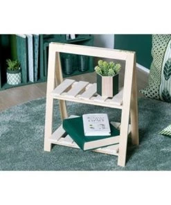 Artemio Étagères Etagère En Bois 2 Niveaux 25x41x51cm -Vaisseliers Soldes Magasin etagere en bois 2 niveaux 25x41x51cm 2