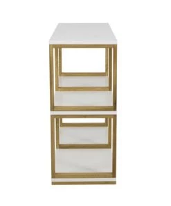 Tenzo Étagères Étagère En Bois 4 Niches Blanc -Vaisseliers Soldes Magasin etagere en bois 4 niches blanc 2