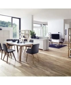 Tenzo Étagères Étagère En Bois 8 Niches Blanc -Vaisseliers Soldes Magasin etagere en bois 8 niches blanc 5