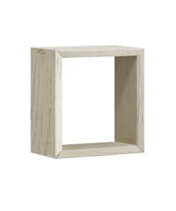 MOYCOR Étagères Étagère En Bois De Mindi Blanc 40x40