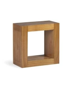 MOYCOR Étagères Étagère En Bois De Mindi Marron 40x40