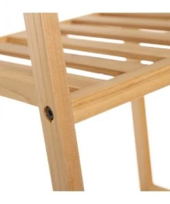 Wadiga Étagères Étagère En Bois De Sapin Nature 4 Plateaux H100cm -Vaisseliers Soldes Magasin etagere en bois de sapin nature 4 plateaux h100cm 2