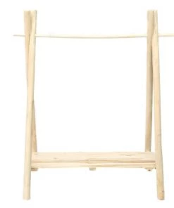 Bazar Bizar Étagères Étagère En Bois De Teck Naturel 150x120