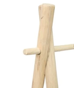 Bazar Bizar Étagères Étagère En Bois De Teck Naturel 150x120 -Vaisseliers Soldes Magasin etagere en bois de teck naturel 150x120 5