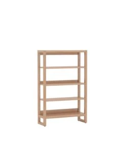 La Compagnie Du Hêtre Étagères Etagere En Bois Des Pyrénées 3 Tablettes Réglables, Vernie