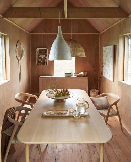 Maisons Du Monde Étagères Etagère En Bois Effet Béton Blanc Mat 40x65 4 Maisons Du Monde Étagères Etagère En Bois Effet Béton Blanc Mat 40x65 – Image 4