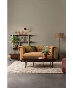 Dutchbone Étagères Étagère En Bois Foncé Et Métal -Vaisseliers Soldes Magasin etagere en bois fonce et metal 4