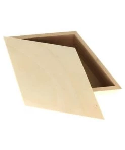 Artemio Étagères Etagère En Bois Losange 34,5x20x10,5cm - Lot De 3