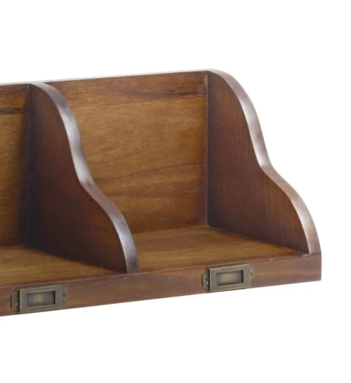 MOYCOR Étagères Étagère En Bois Marron 2 MOYCOR Étagères Étagère En Bois Marron – Image 2