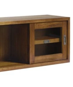 MOYCOR Étagères Etagère En Bois Marron -Vaisseliers Soldes Magasin etagere en bois marron 2