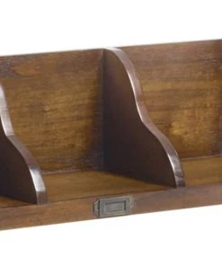 MOYCOR Étagères Étagère En Bois Marron -Vaisseliers Soldes Magasin etagere en bois marron 5