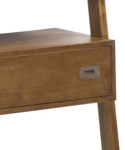 MOYCOR Étagères Étagère En Bois Marron H190 -Vaisseliers Soldes Magasin etagere en bois marron h190 4