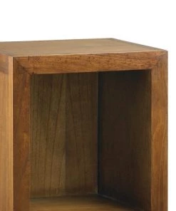 MOYCOR Étagères Étagère En Bois Marron H90 -Vaisseliers Soldes Magasin etagere en bois marron h90 4