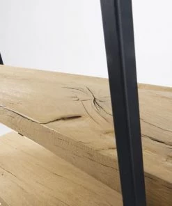 Maisons Du Monde Étagères Etagère En Chêne Massif Et Métal Noir Mat 5 Maisons Du Monde Étagères Etagère En Chêne Massif Et Métal Noir Mat -Vaisseliers Soldes Magasin etagere en chene massif et metal noir mat 1000 16 22 209286 3