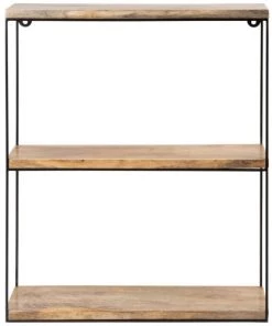 Maisons Du Monde Étagères Etagère En Manguier Et Métal