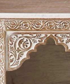 Maisons Du Monde Étagères Étagère En Manguier Sculpté Et Blanchi H.88cm -Vaisseliers Soldes Magasin etagere en manguier sculpte et blanchi h 88cm 1000 1 22 165088 3